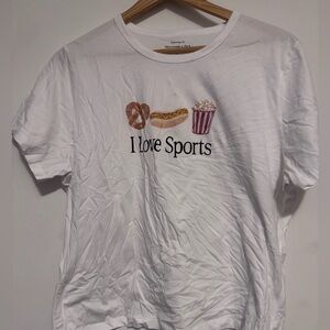 NWT Cute Abercrombie Fitch Sports Tee L A&F